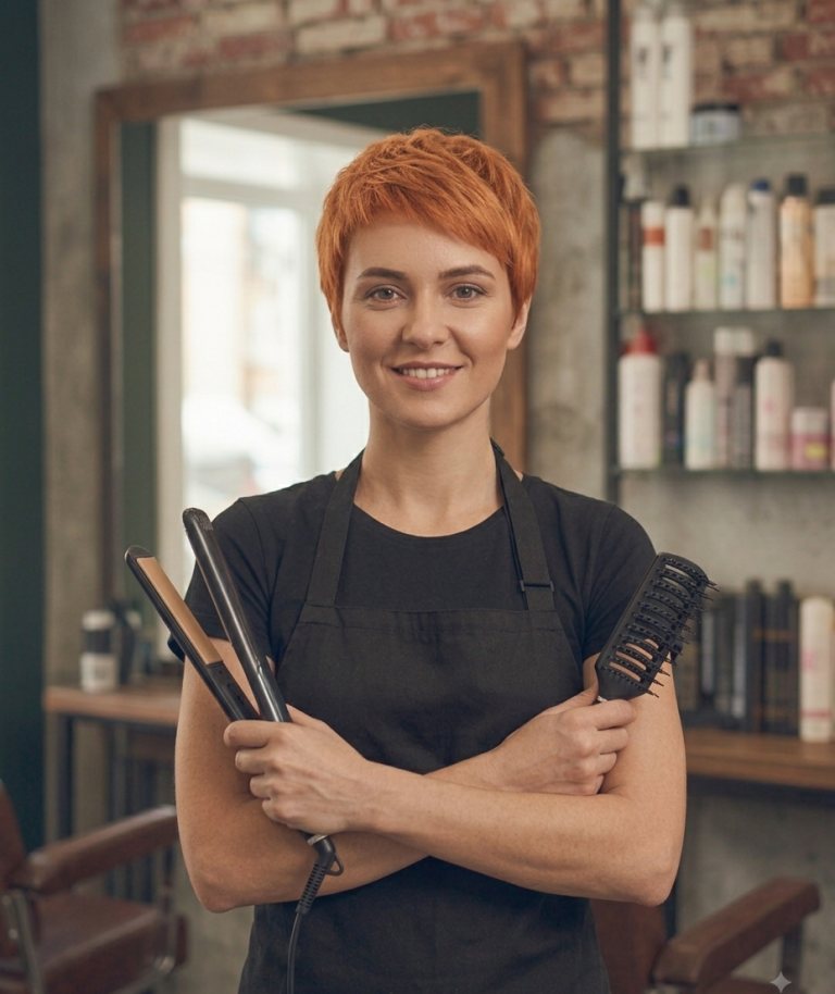 Beata - fryzjerka w salonie Fryzurkowo