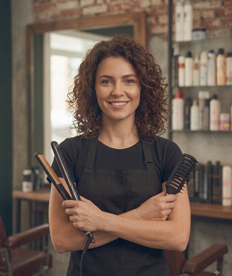 Ewelina - fryzjerka w salonie Fryzurkowo
