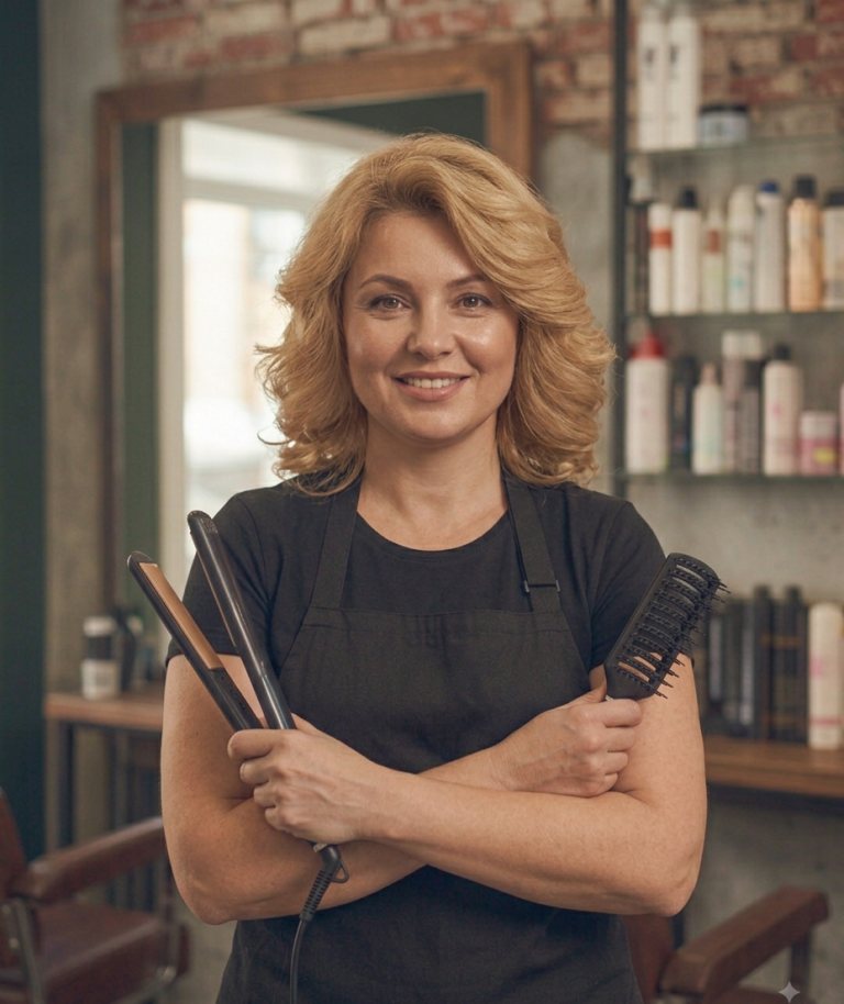 Joanna - wlascicielka salonu Fryzurkowo