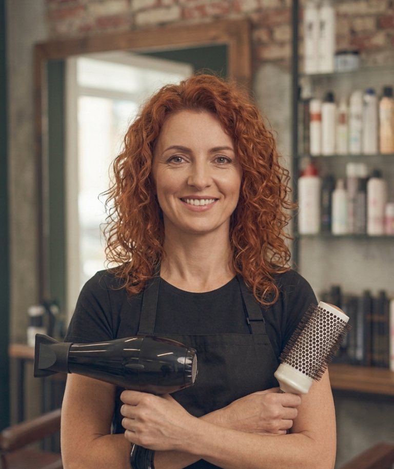 Katarzyna - fryzjerka w salonie Fryzurkowo